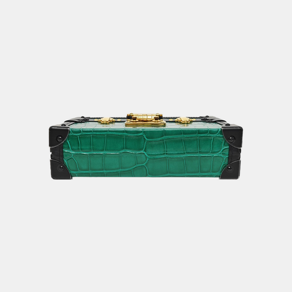 PETITE MALLE Crocodile Green