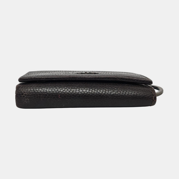 Calfskin Key Pouch Brown