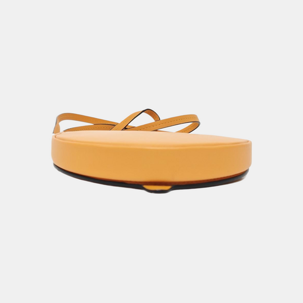 Heel Small Calfskin Orange