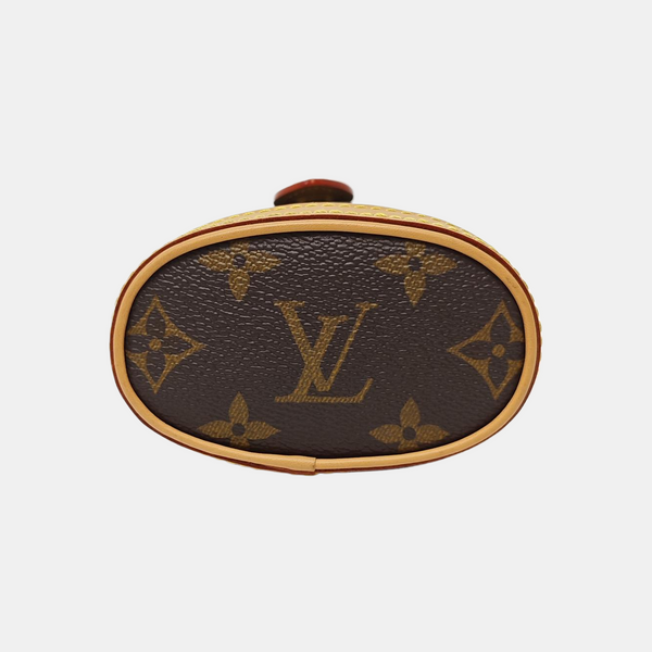FOLD ME Monogram Coated Canvas Brown