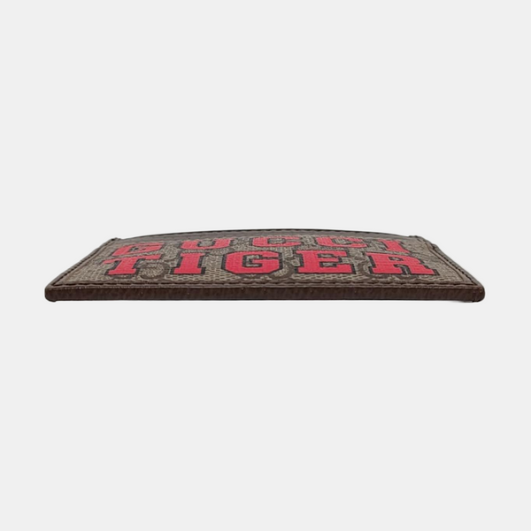 Monogram Coated Canvas Card Holder Black