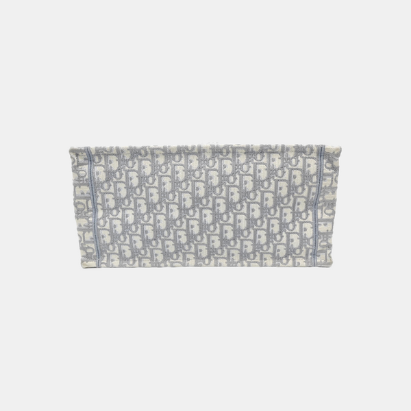 Book Tote Medium Oblique Canvas Gray