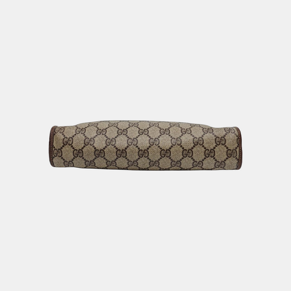 Ophidia Monogram Coated Canvas Beige