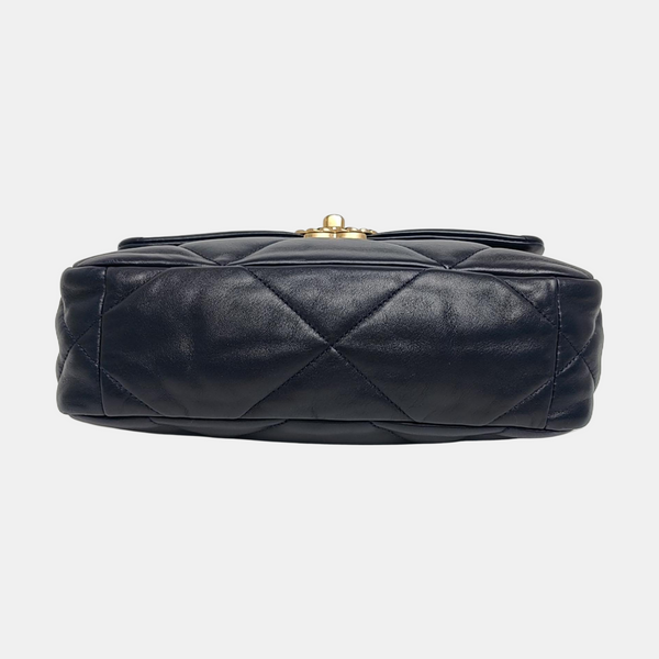 CHANEL 19 Small Quilted Lambskin Blue