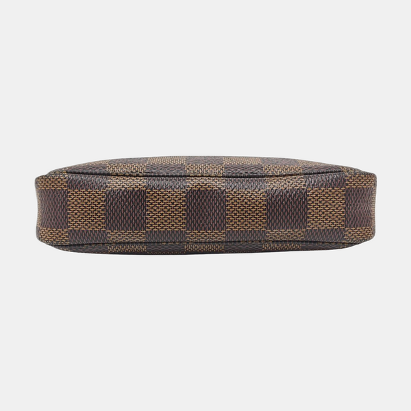 ACCESSOIRES Mini Damier Ebene Coated Canvas Brown