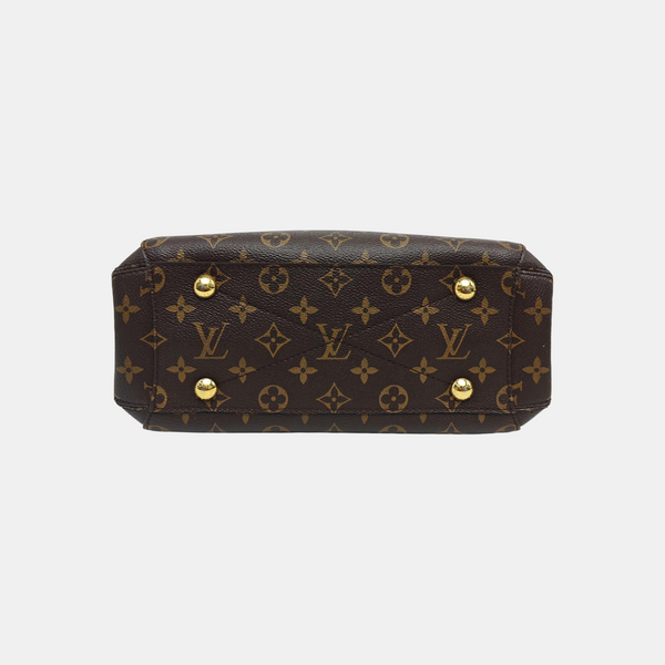 MONTAIGNE Monogram Coated Canvas Brown