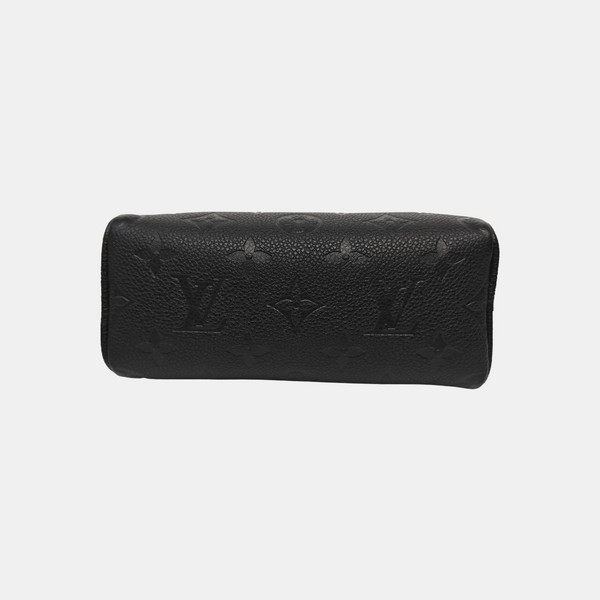 SPEEDY Nano Monogram Calfskin Black