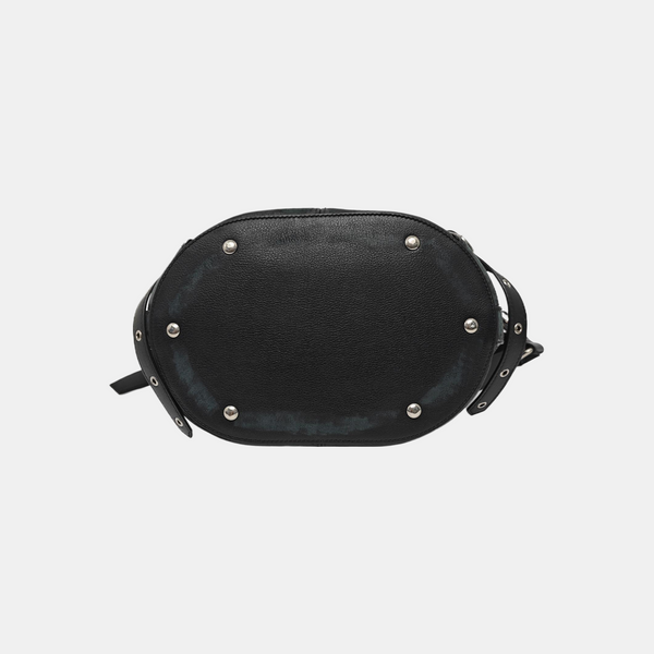 Calfskin Shoulder Bag Black