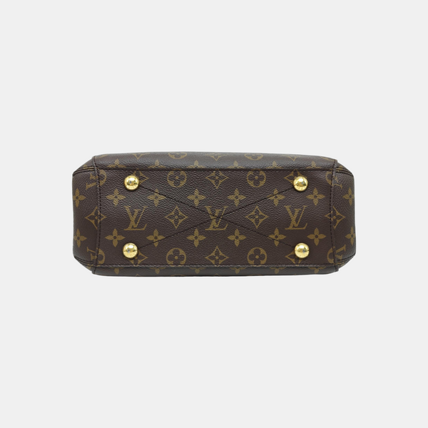MONTAIGNE Monogram Coated Canvas Brown