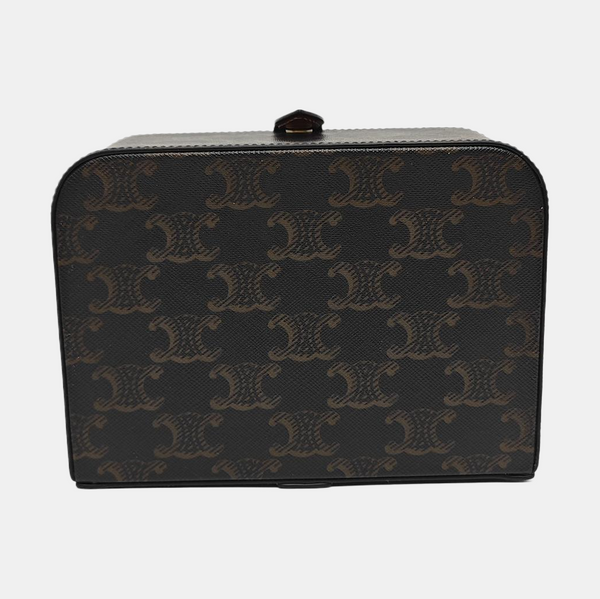 Large Coated Canvas Brown
