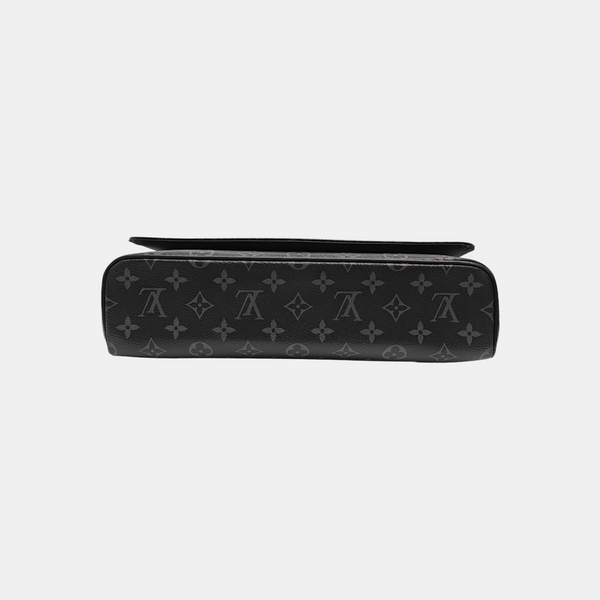 DISTRICT MM Monogram Coated Canvas Black