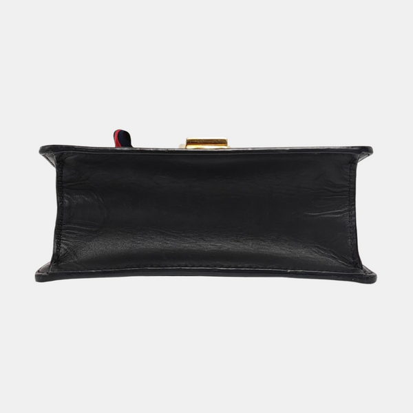Authenticated pre-owned Sylvie Mini Calfskin Black - Shoulder Bag at Looply