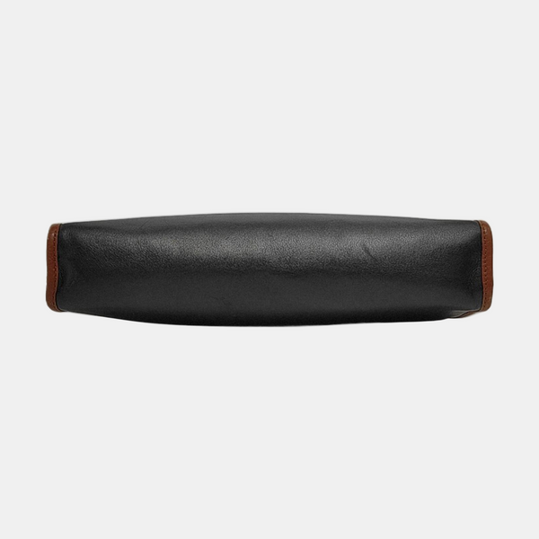MACADAM CLUTCHES Coated Canvas Black