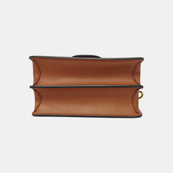 DAUPHINE Mini Monogram Coated Canvas Brown