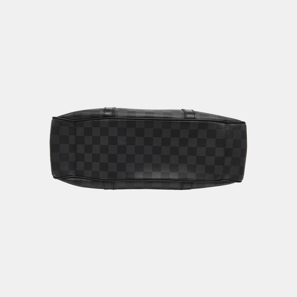 TADAO MM Damier Graphite Coated Canvas Gray