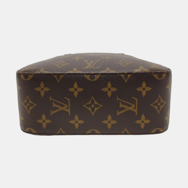 SPONTINI Monogram Coated Canvas Brown