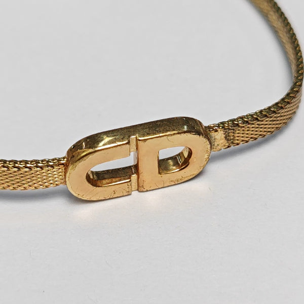 Petit CD Metal Gold Bracelet