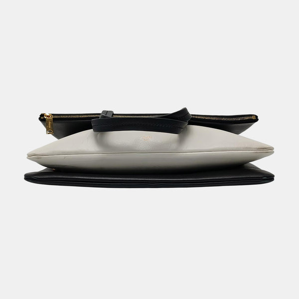 Calfskin Shoulder Bag Black