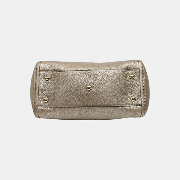 Soho Small Quilted Calfskin Beige