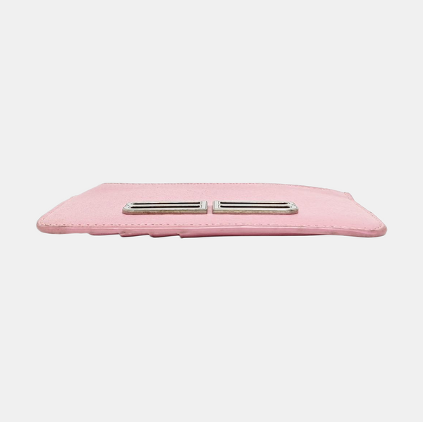 Gossip Calfskin Pink Card Holder