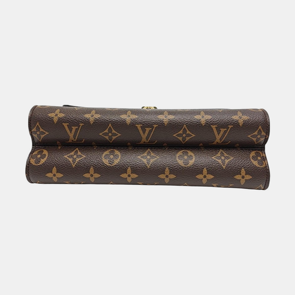 VICTOIRE Monogram Coated Canvas Brown