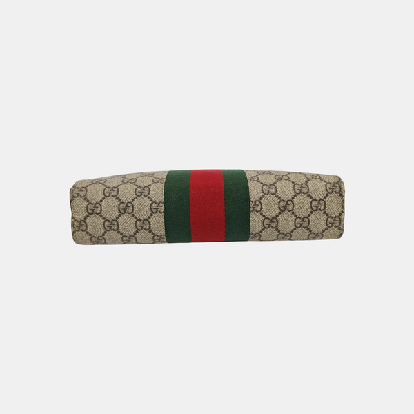 GG Supreme Monogram Coated Canvas Black