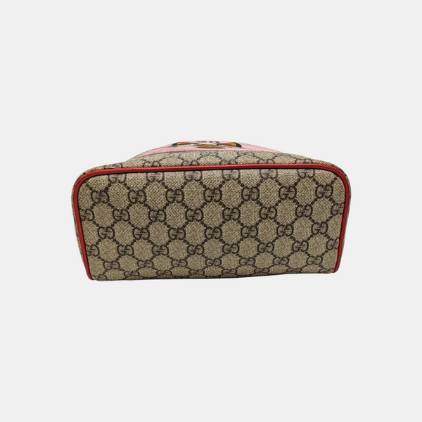 GG Supreme Monogram Coated Canvas Black