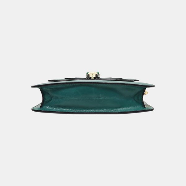 SERPENTI FOREVER Small Calfskin Green