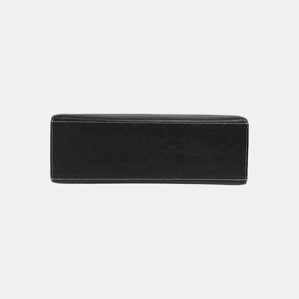 Calfskin Shoulder Bag Black