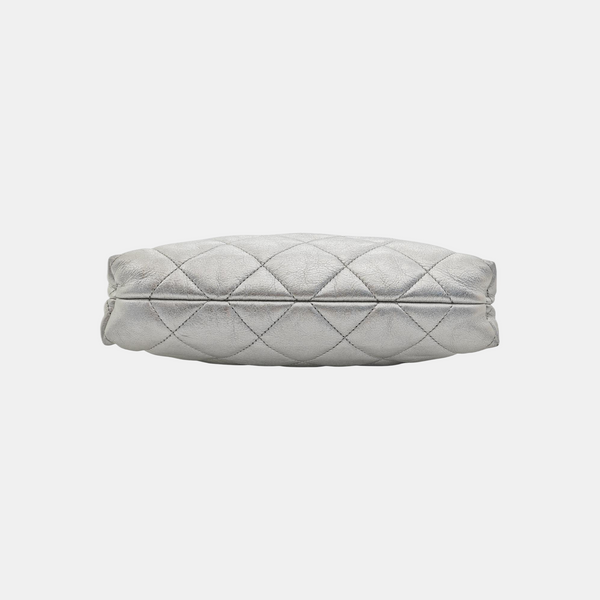 Quilted Calfskin Silver