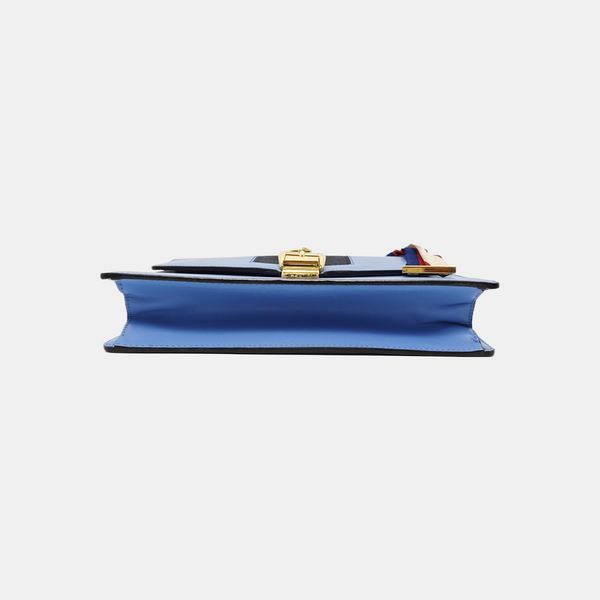 Sylvie Small Calfskin Blue