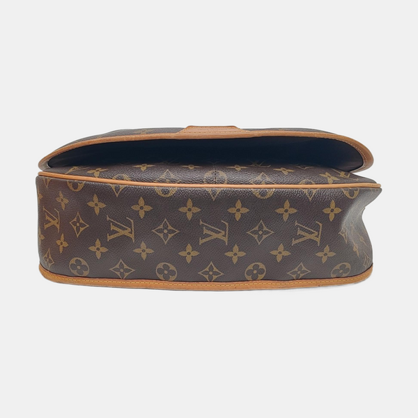 MENILMONTANT MM Monogram Coated Canvas Brown