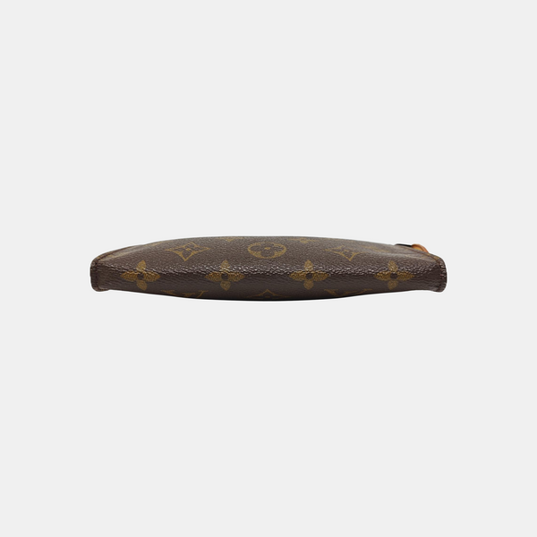 BUCKET Monogram Coated Canvas Brown