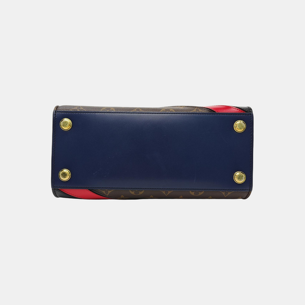 CITY STEAMER PM Quilted Calfskin Blue