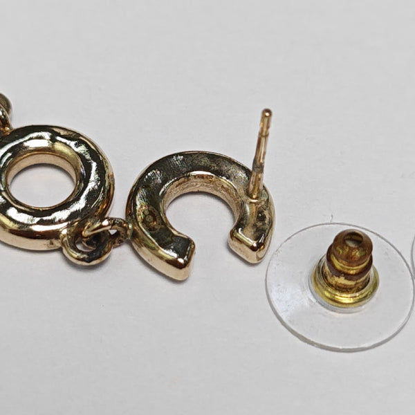 Metal Gold Earrings
