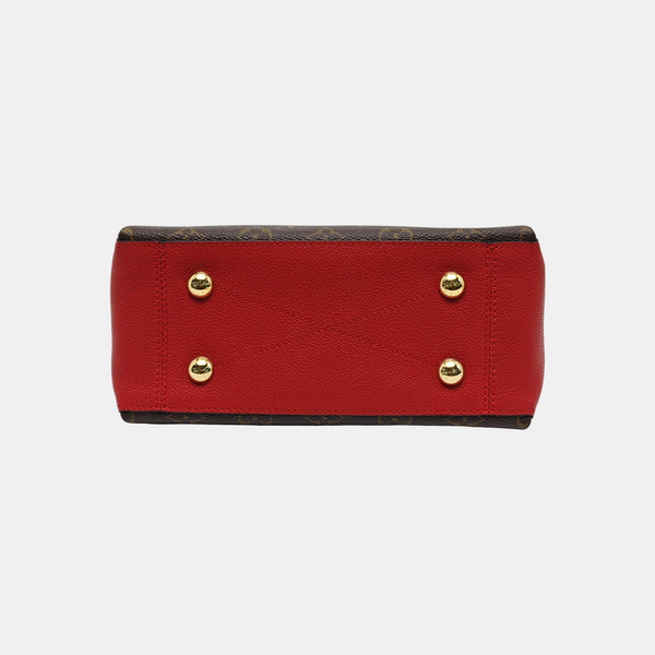 SURENE BB Monogram Coated Canvas Brown