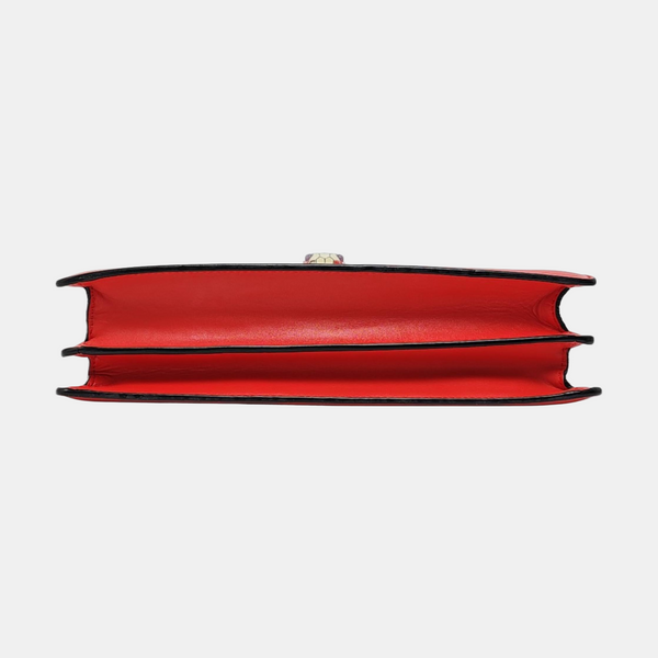 SERPENTI FOREVER Medium Calfskin Red
