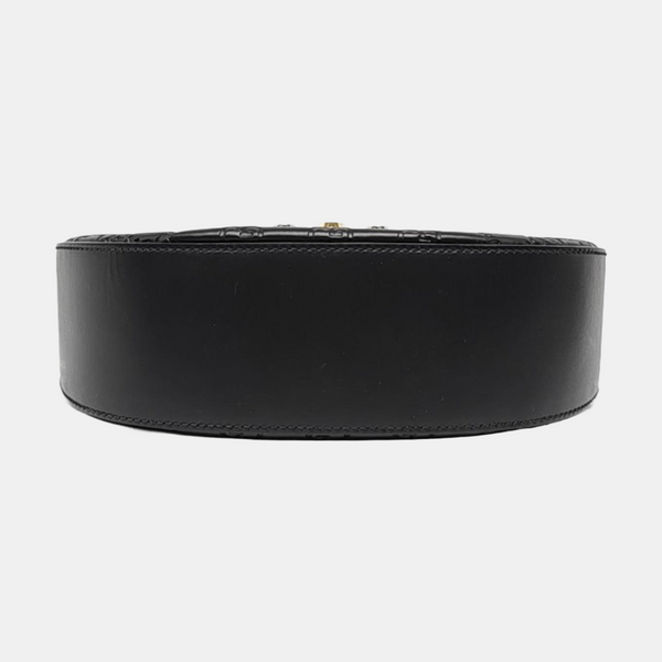 Padlock Medium Monogram Calfskin Black