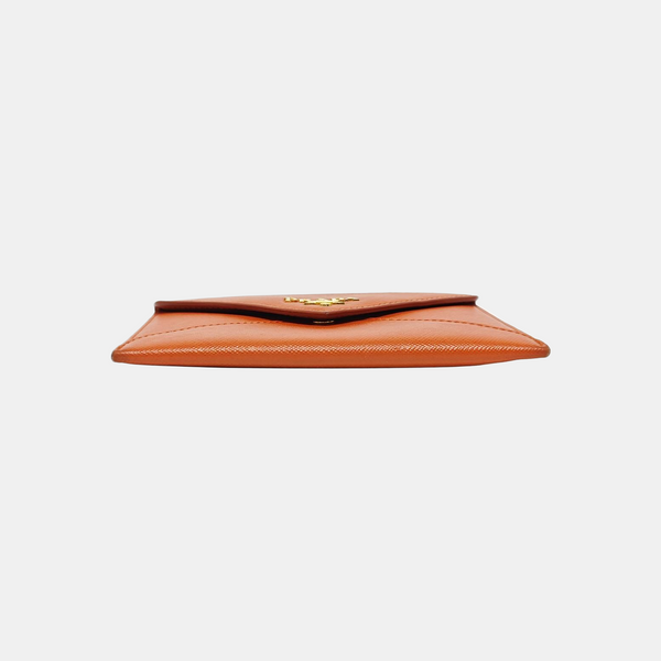 Calfskin Wallet Orange
