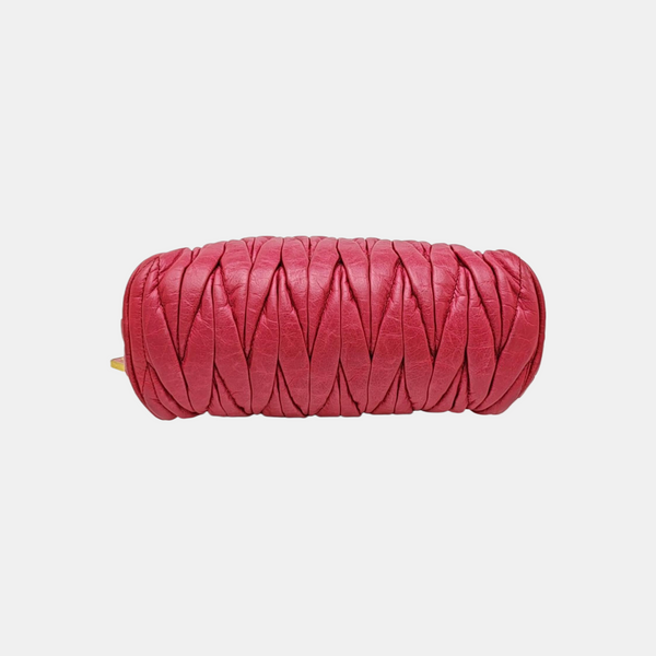 Matelassé Quilted Calfskin Pink