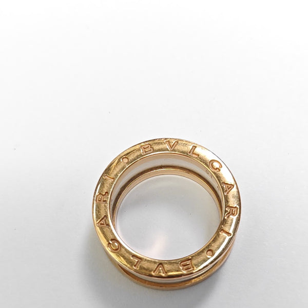 B.ZERO1 18k Rose Gold Ring EU 51