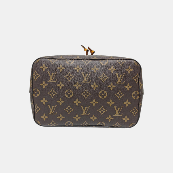 NÉONOÉ MM Monogram Coated Canvas Brown