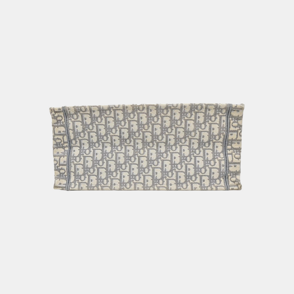Book Tote Medium Oblique Canvas Gray
