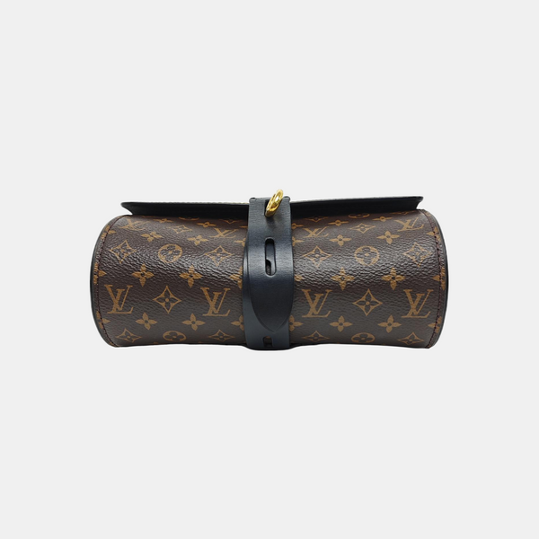 GLASSES CASE Monogram Coated Canvas Brown