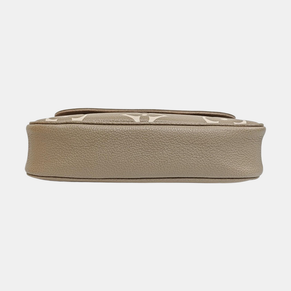 IVY Monogram Calfskin Gray