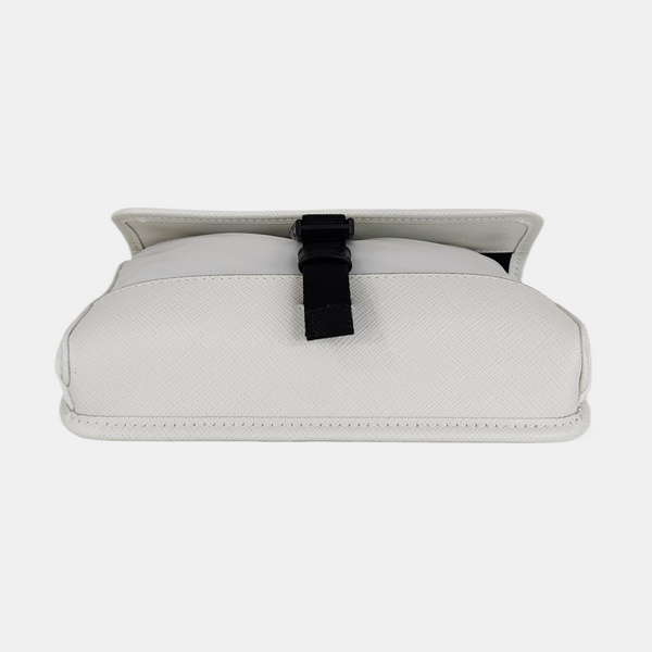 Nylon Crossbody Bag White
