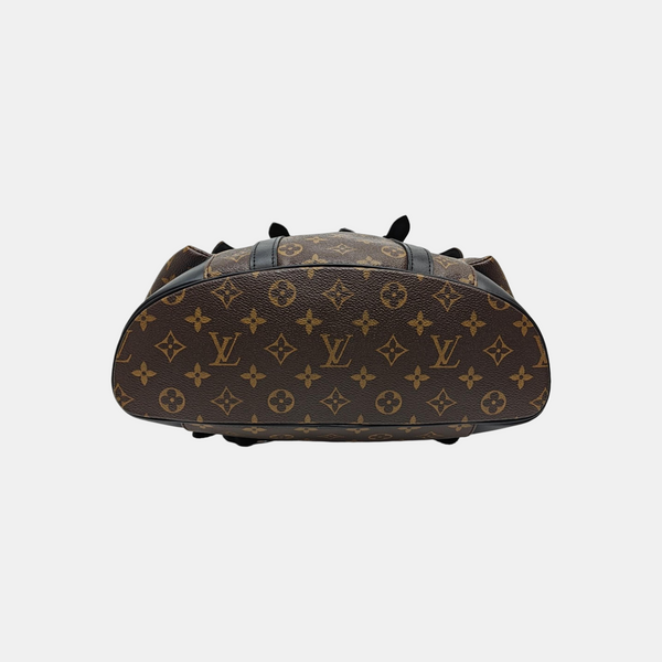 CHRISTOPHER PM Monogram Coated Canvas Brown