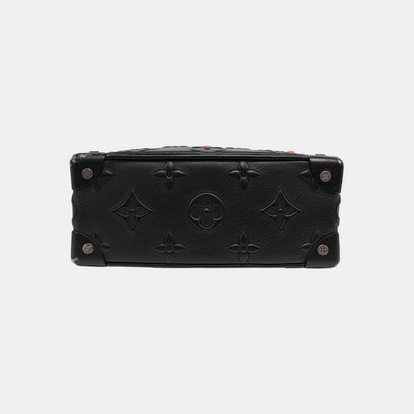 SOFT TRUNK Mini Calfskin Black