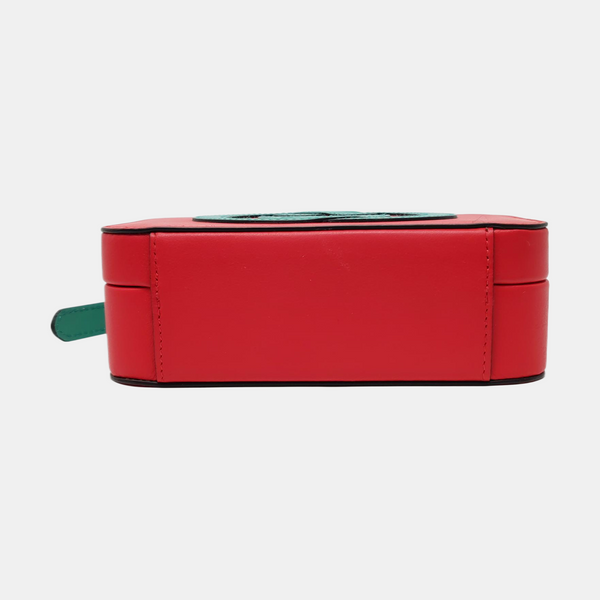 Quilted Calfskin Mini Red