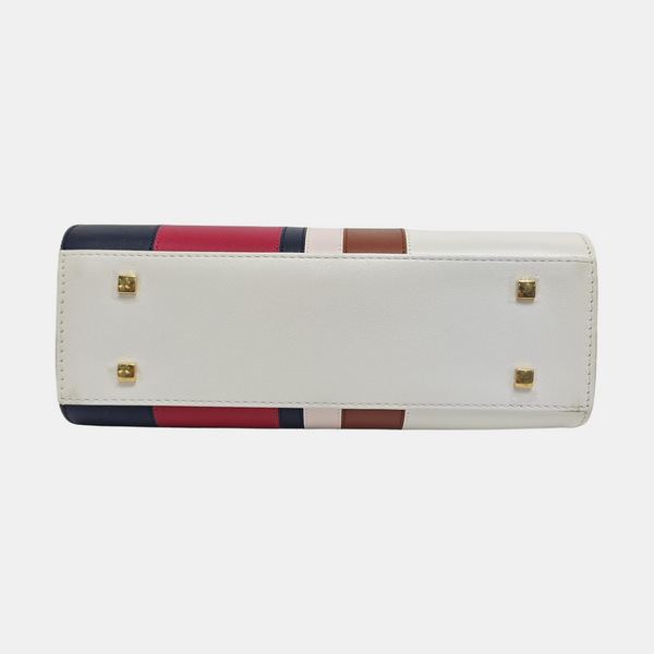 Calfskin Shoulder Bag Multicolor
